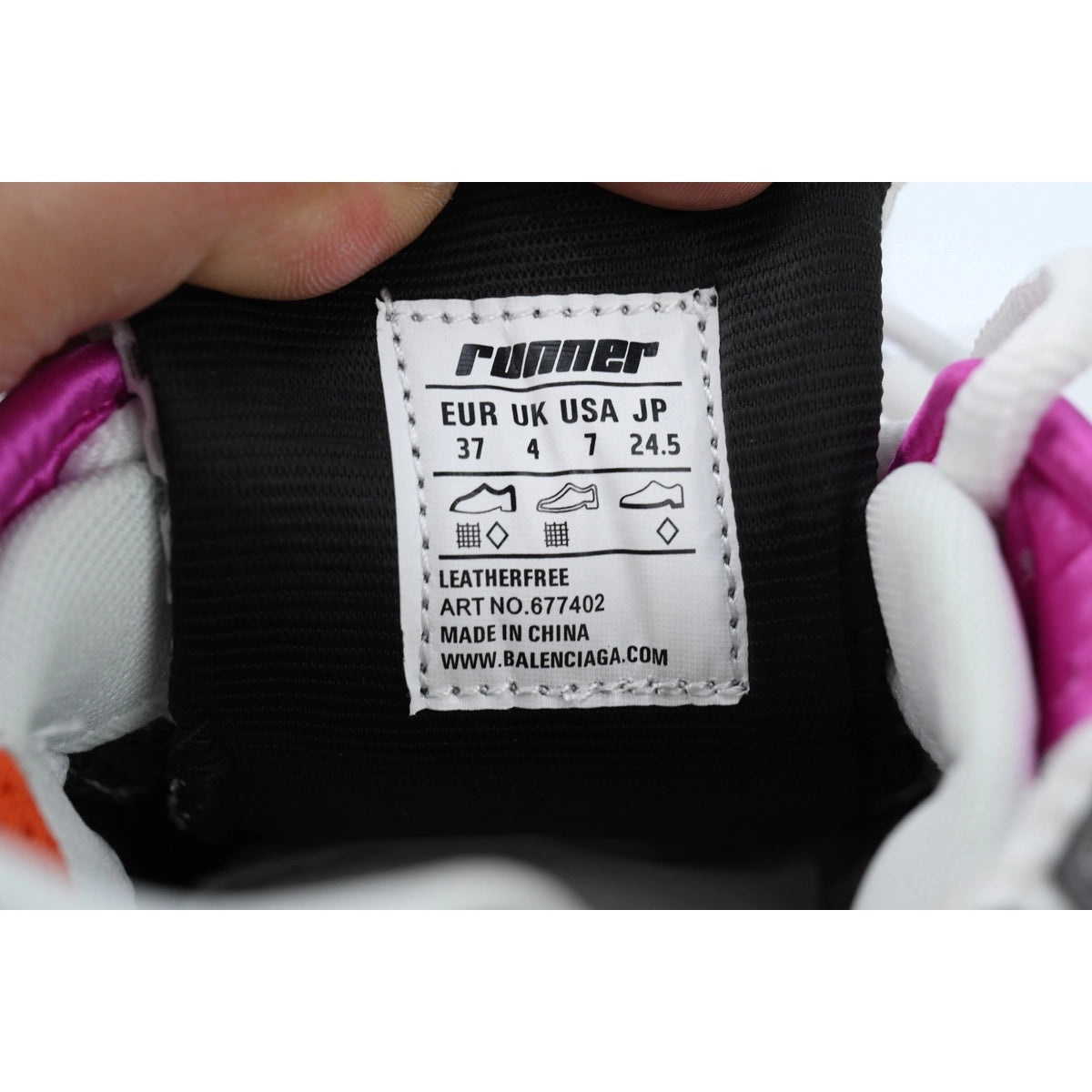 B*lenciaga Runner (Multicolor)