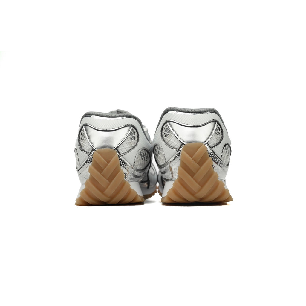 B*ttega Veneta Orbit Silver White