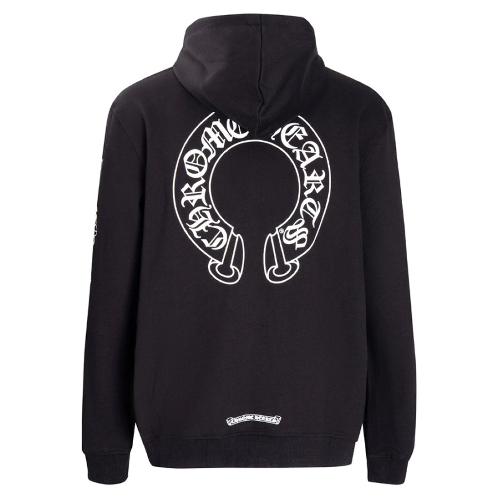 C*rome Hearts Zip-Up Hoodie (Black)