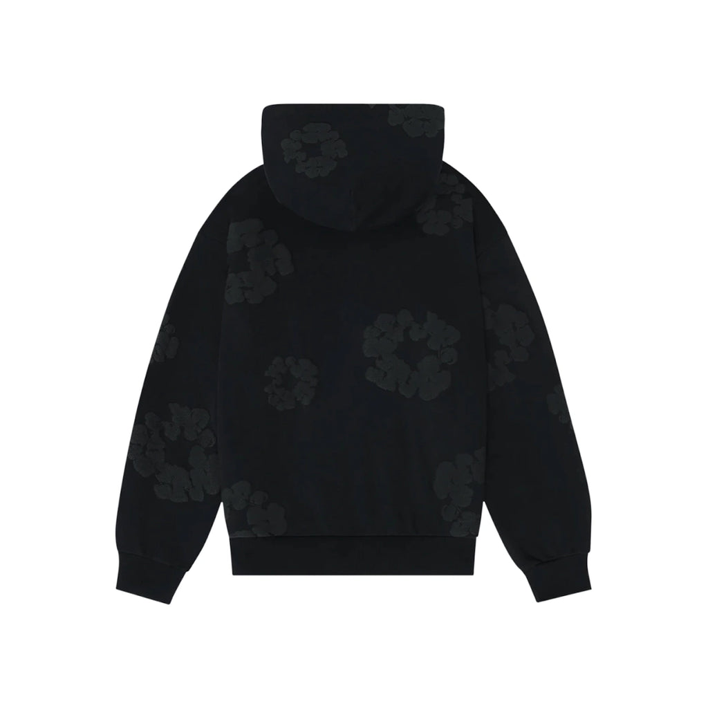 D*nim Tears Cotton Wreath Hoodie Black Monochrome