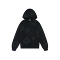 D*nim Tears Cotton Wreath Hoodie Black Monochrome
