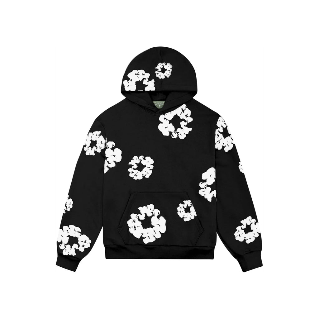 D*nim Tears The Cotton Wreath Hoodie Black SS23