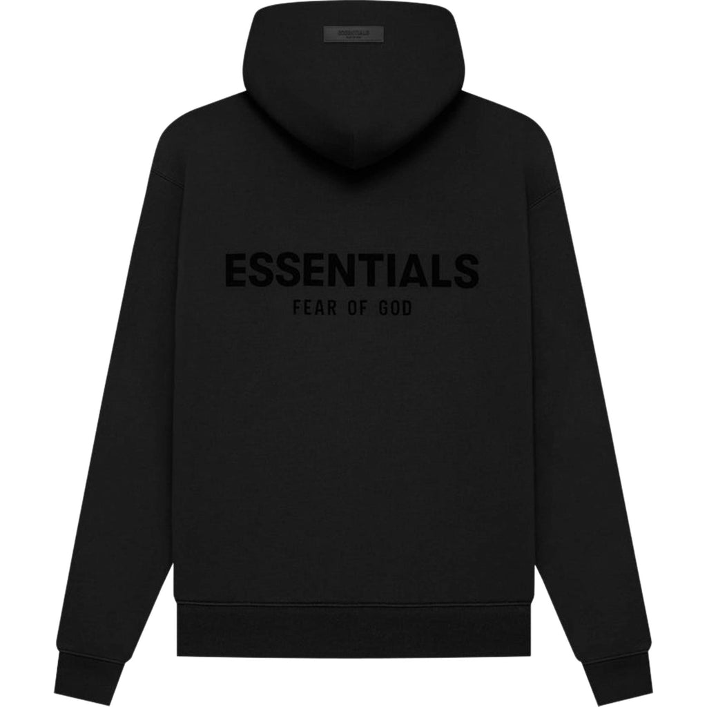 E*sentials Hoodie ss22 (Jet Black)