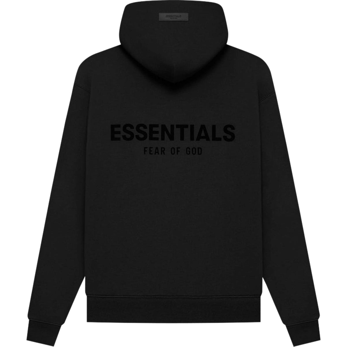 E*sentials Hoodie ss22 (Jet Black)