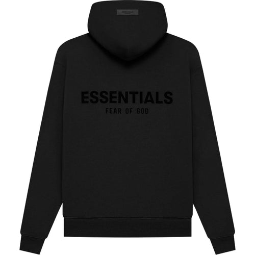 E*sentials Hoodie ss22 (Jet Black)