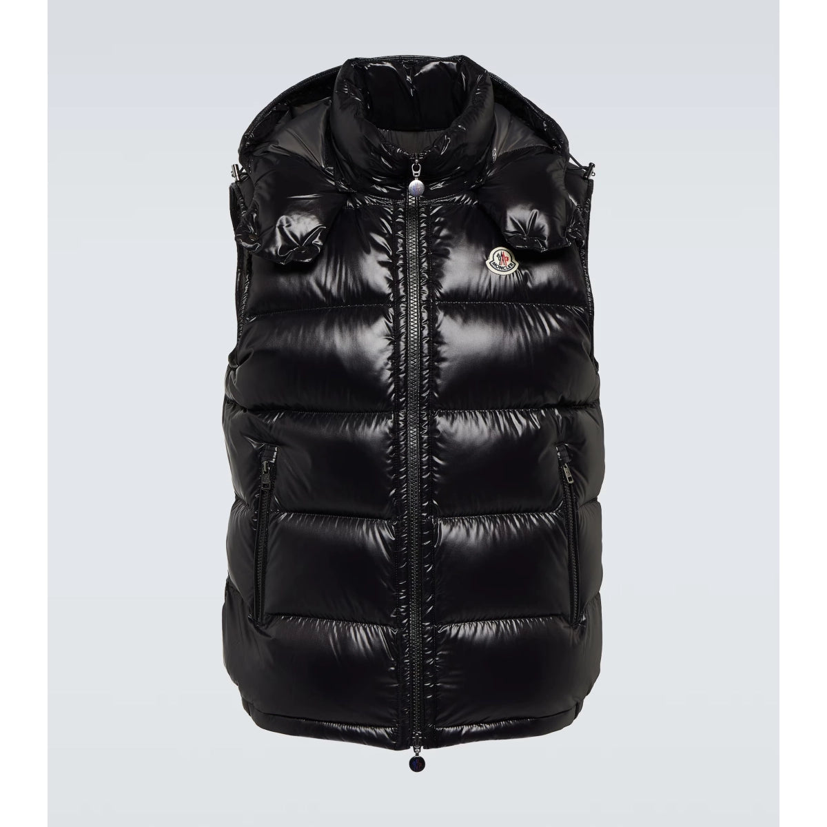 M*ncler Bormes Down Vest Black